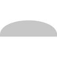 thumbnail image 5 of Ekena Millwork 28"W x 8"H x 2"P Elliptical Smooth Architectural Grade PVC Pediment, 5 of 7