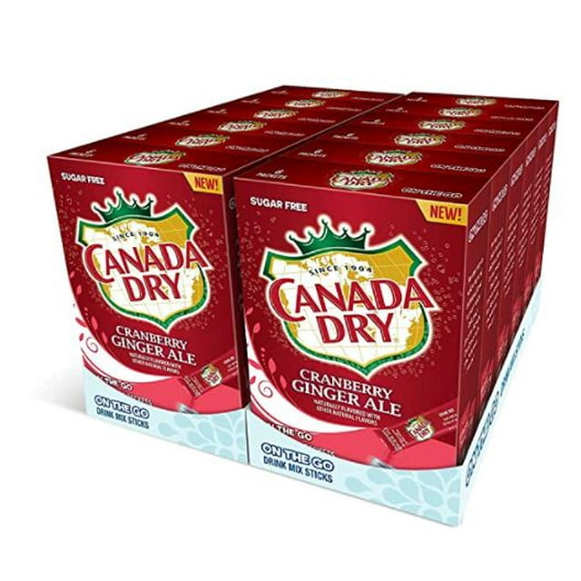 Canada Dry Powder Drink Mix Sugar Free & Delicious (Cranberry Ginger