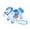F, variante sur Figurine de Poney en Peluche Jouet Animal en Peluche Mignon Décoratif Poupée Douce Déco de Chambre de Bébé Cadeau pour Peau Sensible