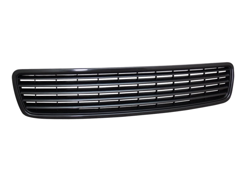 RL Concepts BLACK HORIZONTAL FRONT HOOD BUMPER GRILL GRILLE COVER ABS 9601/02 AUDI A4 S4 B5