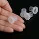 thumbnail image 5 of Uxcell Rodamientos de Manga con Brida, Bushings de Plástico, Bushings de Nylon, Blancos 9.4x11.2x15.5mm 4Pcs, 5 of 5