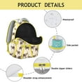 thumbnail image 4 of Elephant and Travel Theme Backpack - Durable Waterproof Bookbag, Fashionable Laptop Backpack, Cute Gift, 4 of 6