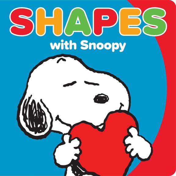 Shapes with Snoopy, (Board Book)
