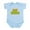 Sky Blue, variant on CafePress - Lil' Sumo Infant Bodysuit - Baby Light Bodysuit, Size Newborn - 24 Months