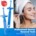 thumbnail image 4 of asddcavvf 2 Pack Ear Wax Removal Tools Ear Wax Removal Kit with Guard Reusable Plastic Ear Wax Remov, 4 of 5