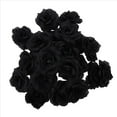 thumbnail image 1 of 400 Piezas de Flores Artificiales de Seda Rosa Negra para Fiesta, Boda, Casa, Oficina, JardíN, Decoración DIY, 1 of 4