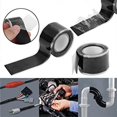 thumbnail image 2 of FloreceBien Cinta de Sellado Autoadhesiva Cinta de Silicona Autofusible Cinta de Sellado Autoadhesiva Cinta de Reparación de Tuberías de Agua de Jardín Anti-alta presión y frío, Negro (3 metros), 2 of 7