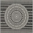thumbnail image 4 of JERFIT 7x10 Anthracite Indoor Outdoor Rug, Polypropylene Flatweave Area Rug for Patio, Deck, Living Room, Resistant to Stain, Fade, Moisture, 4 of 8