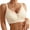 Rose Gold2, variant on ,Wireless Seamless Bras for Women Push up Supportive Deep V Sexy Bra No Underwire - Padded No Wire Mesh Lace Splicing Scalloped Comfort Breathable Bralette Rose Gold2 36