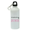 thumbnail image 1 of Mommy Juice White Aluminum Sports 20 oz Water Bottle, 1 of 1