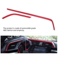 thumbnail image 1 of Couvercle de Sortie d'Air, 2pcs Rouge ABS Auto Voiture Garniture de Sortie d'Air Garniture Conception Révolutionnaire, 1 of 5