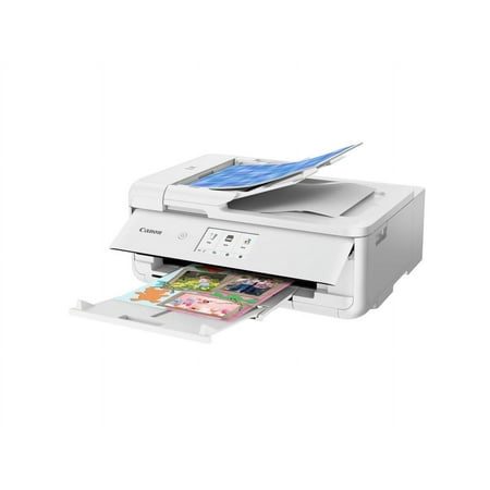 Canon - PIXMA TS9521C Wireless All-In-One Printer - White