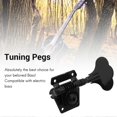 thumbnail image 4 of 5Pcs Guitar Accessory Vintage Open Bass Guitar Tuning Keys Pegs Machine Heads Tuners Black 1L4R for, 4 of 5