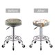 thumbnail image 5 of Balery Happy Easter1 Fundas de asiento para taburete de bar redondo de tela de terciopelo ajustables que protegen de arañazos y manchas para sillas de 14 a 17 pulgadas.-13 inch, 5 of 7