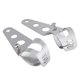 thumbnail image 3 of 35-43mm Motorcycle Headlight Mount Bracket Fork Tube Clamp Kit Chrome for Chopper Cafe Racer, 3 of 3