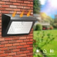 thumbnail image 6 of Slatcetga Solar 80LEDs Waterproof Outdoor Wireless Voice Remote Control Sensor Security Warning Lamp, 6 of 8