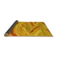 thumbnail image 2 of Ahgly Company Indoor Rectangle Oriental Yellow Modern Area Rugs, 6' x 9', 2 of 4