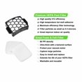 2 HEPA+4 Foam+4 Felt Filter for Shark UV850 UV900 Filters Replacement