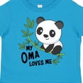 thumbnail image 4 of Inktastic My Oma Loves Me- Cute Panda Boys or Girls Toddler T-Shirt, 4 of 5