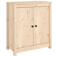 thumbnail image 2 of vidaXL Sideboards 2 pcs 70x35x80 cm Solid Wood Pine, 2 of 4