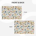 thumbnail image 3 of Placemats Set Of 4 / 6, Dogs Funny Pets Placemats For Dining Table Indoor/Outdoors Heat Resistant Washable Placemats 18" X 12", 3 of 8