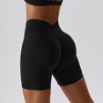 thumbnail image 1 of Pantalones cortos de Yoga con realce para mujer, Shorts deportivos de cintura alta para gimnasio, Fitness, Yoga, LiftButt, ciclismo, pantalones cortos de entrenamiento para correr, 1 of 5