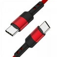 thumbnail image 1 of 6x Cable de Fecha Trenzado Macho a Macho USB C a USB C para Piezas de Computadora Portátil 6 piezas, 1 of 8