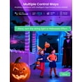 thumbnail image 5 of SUNLINKCO 65.6Ft Smart Christmas Tree Fairy Lights 200 LED, RGBIC Color Changing Holiday String Lights, APP Remote Control 84 Scenes, Music Mode, Work with Alexa & Google Home, Indoor Halloween Decor, 5 of 8