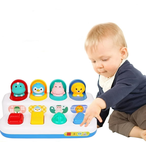 INvench Sensory Toys for Baby 12-24 Months, Color Sorting Educational Toy for Toddlers Ages 1 2 Year Old Christmas Gifts