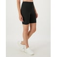 thumbnail image 2 of Hanes Moves Women's Bike Shorts with Internal Pocket, 7.25" Black XS, 2 of 10