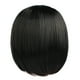 thumbnail image 1 of Pelucas de cabello sintético corto y liso para mujer, aspecto natural, resistentes al calor., 1 of 4