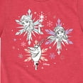 thumbnail image 3 of Frozen 2 - Anna Elsa Olaf Snow - Toddler And Youth Short Sleeve Graphic T-Shirt, 3 of 5