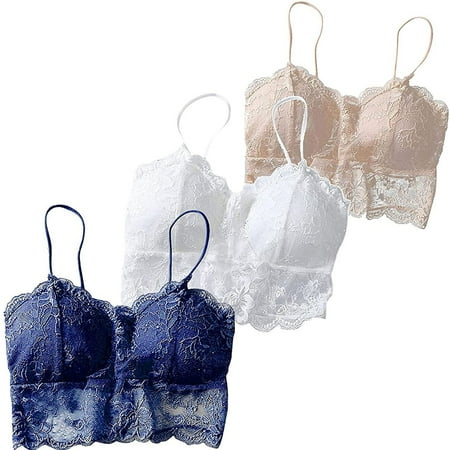 

3PC Women s Sexy Lace Sports Vest With Chest Pads Wearing Sports Underwear