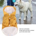 thumbnail image 4 of Chubasquero Para Mascotas, Chubasquero Reflectante Con Capucha Para Mascotas, Con Bolsa De Almacenamiento Caminar Para Perros Senderismo Mascotas YLSHRF Otros, 4 of 8