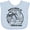 Blue, variant on Inktastic Summer Vacation Mode Myrtle Beach South Carolina Boys or Girls Baby Bib