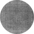 thumbnail image 1 of Ahgly Company Indoor Round Oriental Gray Industrial Area Rugs, 7' Round, 1 of 4