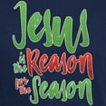 thumbnail image 3 of CafePress - Jesus Is The Reason Dark T Shirt - Men's Classic Graphic Cotton T-Shirt, 3 of 4