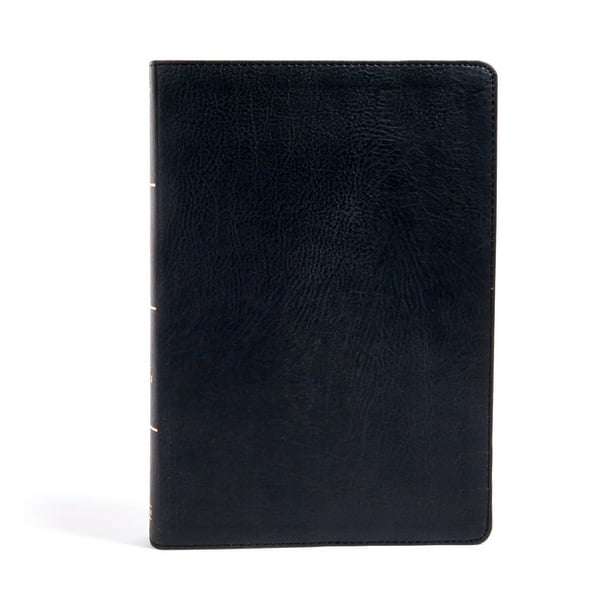 KJV Super Giant Print Reference Bible Black LeatherTouch Indexed 
