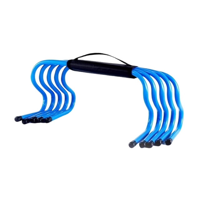 5 Vallas de Agilidad de 15 Cm (6 Pulgadas), Equipo de Entrenamiento de Velocidad de Salto, Vallas de Velocidad para Fútbol, baloncesto Y Otros Depor