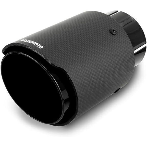 Pre-Owned Mishimoto Carbon Fiber Exhaust Tip, 2.5”, Black