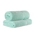 thumbnail image 2 of Superior 800 GSM Egyptian Cotton Heavyweight Bath Sheet Set of 2, Sea Foam, 2 of 10