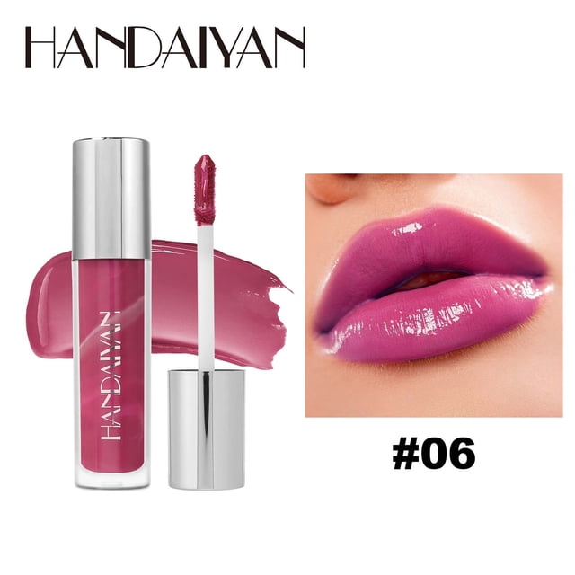 Fiudx Bálsamo Labial Jaspeado, Lápiz Labial Hidratante con Color, Set de Bálsamo Labial con Sabor, Fórmula Fácil de Enjuagar, Regalo Perfecto para Cumpleaños o Festividades, Empaque Portátil para Niñ