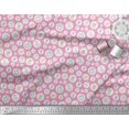 thumbnail image 2 of Soimoi Rayon Fabric Star & Cute Animals Kids Print Fabric by Yard 56 Inch Wide, 2 of 3