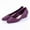Purple, variant on Womens Shoes Summer Solid Color Jelly Shoes Fashion Non-slip Soft Bottom Women's Shoe Sandals