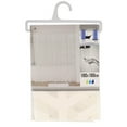 thumbnail image 2 of Transparent PEVA Shower Curtain - White Hexagon Design - 71x71 Inches, 2 of 5