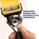 thumbnail image 3 of GILLETTE Proshield, Cartucho de Rastrillo para Afeitar, 6 Repuestos con 5 Hojas para Rasurar la Barba, Afeitado M&aacute;s al Ras, Rastrillo para Hombre Gillette NA, 3 of 6