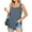 Grey Blue, variant on MOSHU Summer Womens Tank Tops U Neck Casual Flowy Sleeveless Shirts for Women