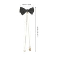 thumbnail image 2 of WEUVEB 2Ud Pasador De Con Negro Y Borla Para Uso En Bodas Y Fiestas, 2 of 7
