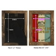 thumbnail image 4 of Recolte Du Chateau -Framed Print w/glass-Walnut, 4 of 8