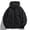 Black, variant on Yuhangmm Women's Casual Jacket for Everyday Wear - Loose Hooded Windbreaker Style Coat for Spring and Autumn Versatile Solid Color Outerwear for Casual Yellow L
